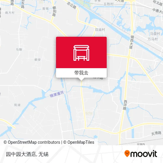 园中园大酒店地图