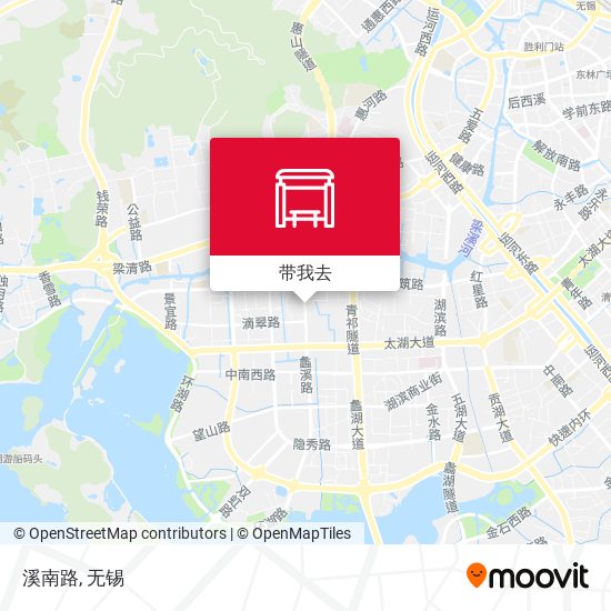溪南路地图