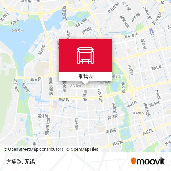 方庙路地图