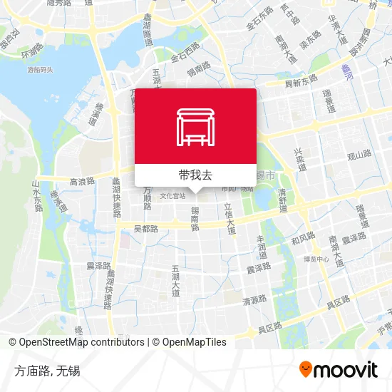 方庙路地图