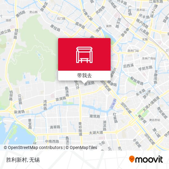 胜利新村地图