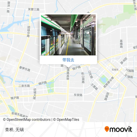 查桥地图