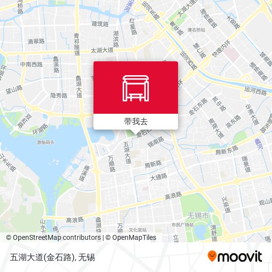五湖大道(金石路)地图