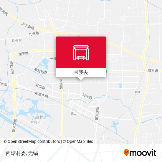 西塘村委地图