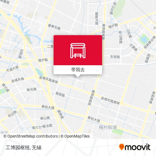 工博园枢纽地图