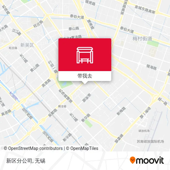 新区分公司地图