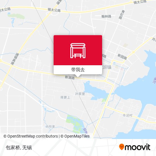 包家桥地图