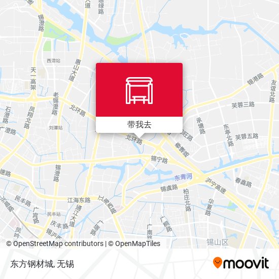东方钢材城地图