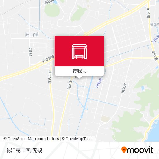花汇苑二区地图