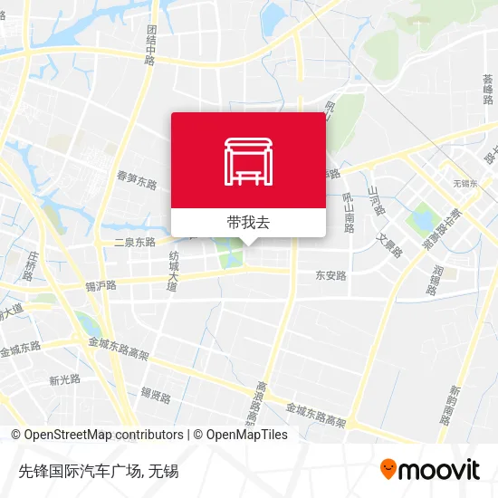 先锋国际汽车广场地图