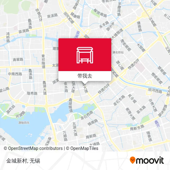 金城新村地图