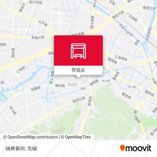 钱桥新街地图