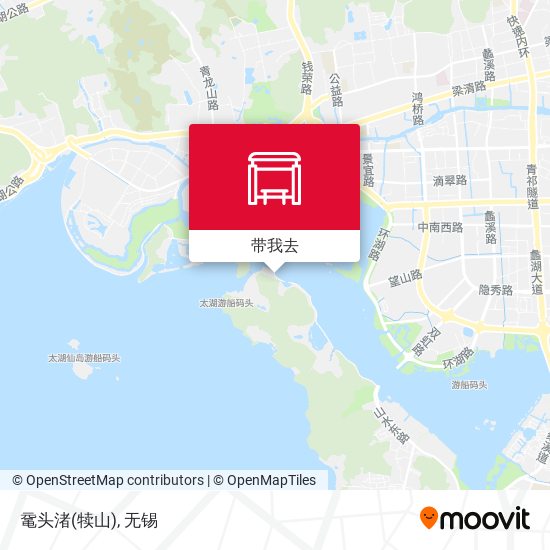 鼋头渚(犊山)地图