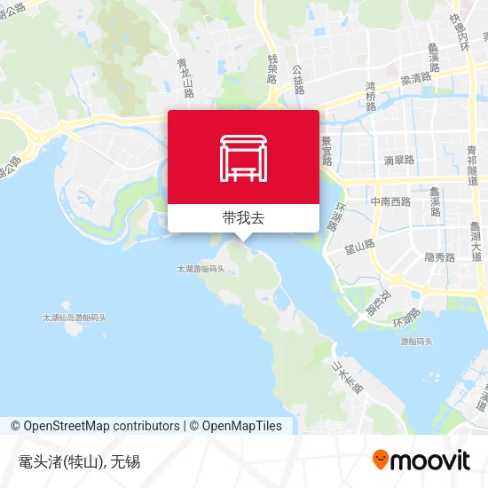 鼋头渚(犊山)地图