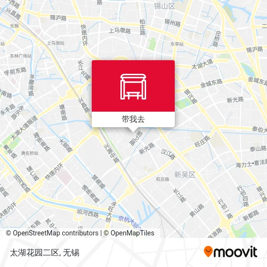太湖花园二区地图