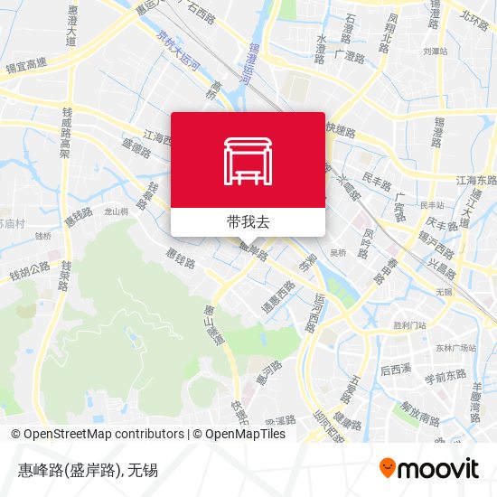 惠峰路(盛岸路)地图