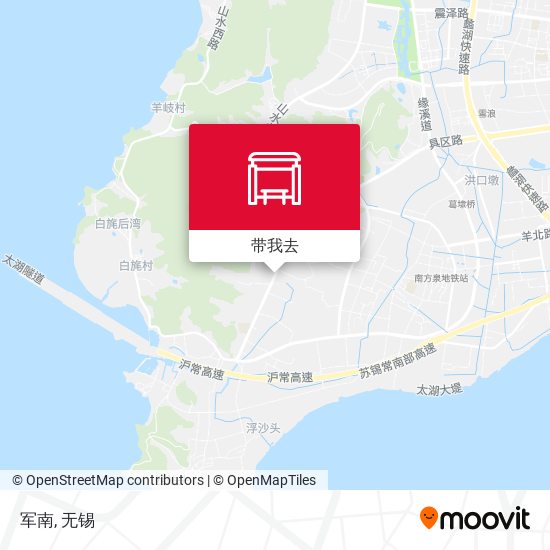 军南地图