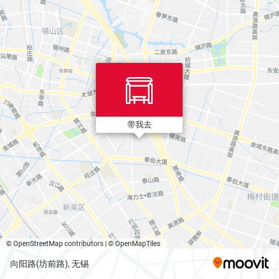 向阳路(坊前路)地图