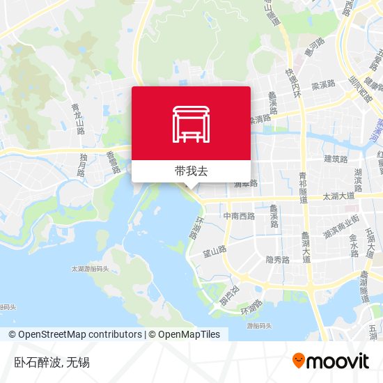 卧石醉波地图