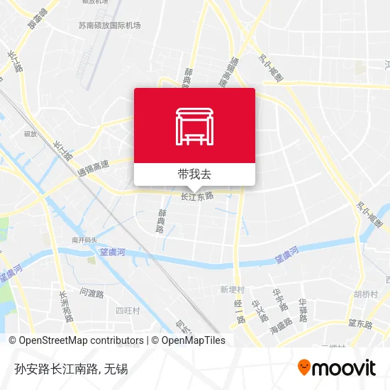 孙安路长江南路地图