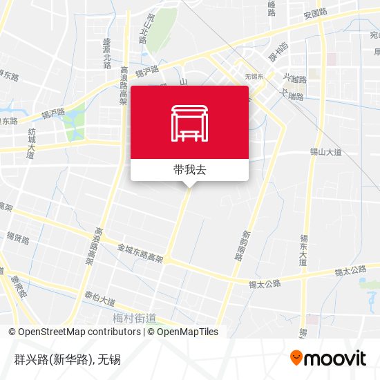 群兴路(新华路)地图