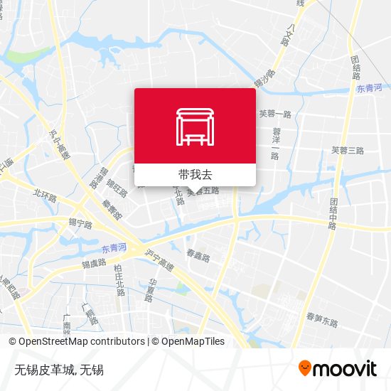 无锡皮革城地图