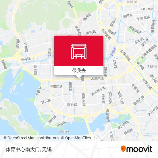体育中心南大门地图