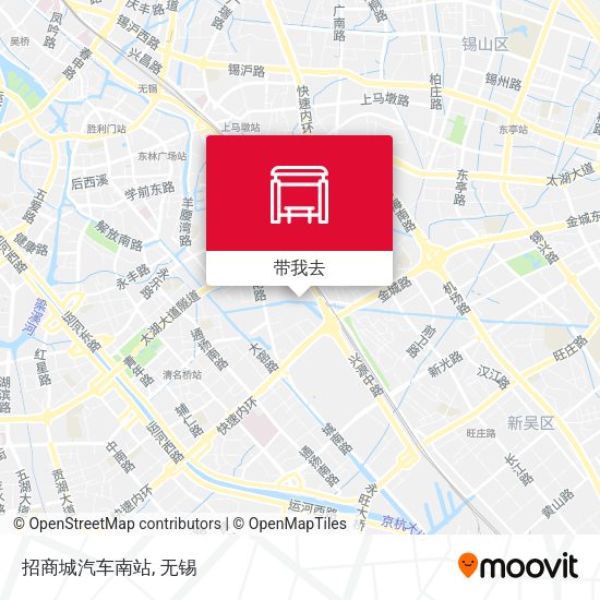 招商城汽车南站地图