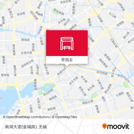南湖大道(金城路)地图
