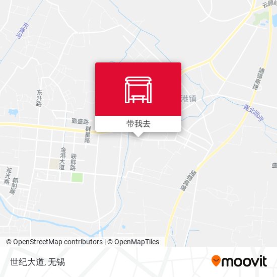 世纪大道地图