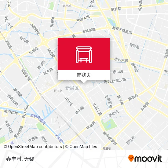 春丰村地图