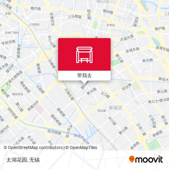 太湖花园地图