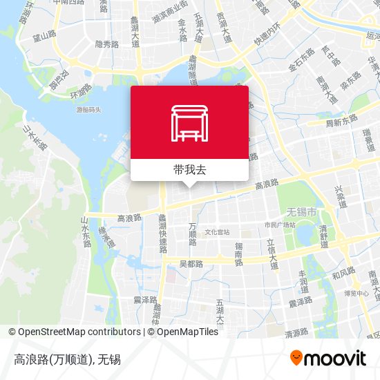 高浪路(万顺道)地图