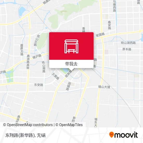 东翔路(新华路)地图