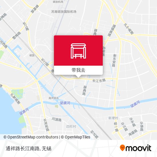 通祥路长江南路地图