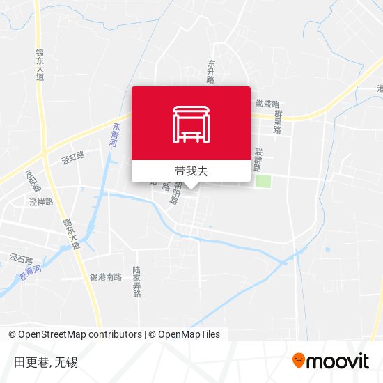 田更巷地图