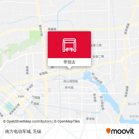 南方电动车城地图