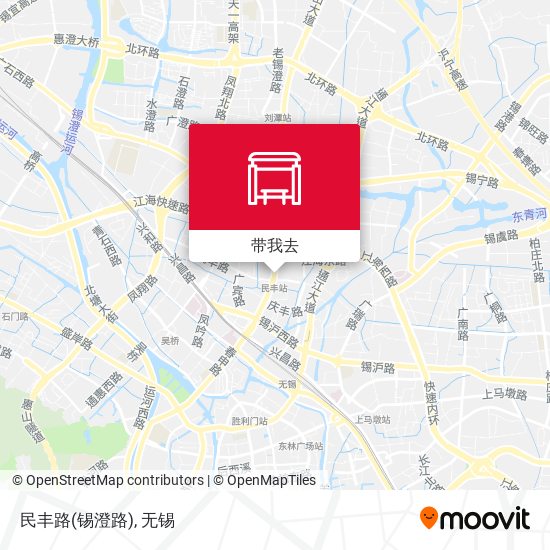 民丰路(锡澄路)地图