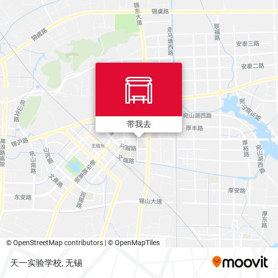 天一实验学校地图