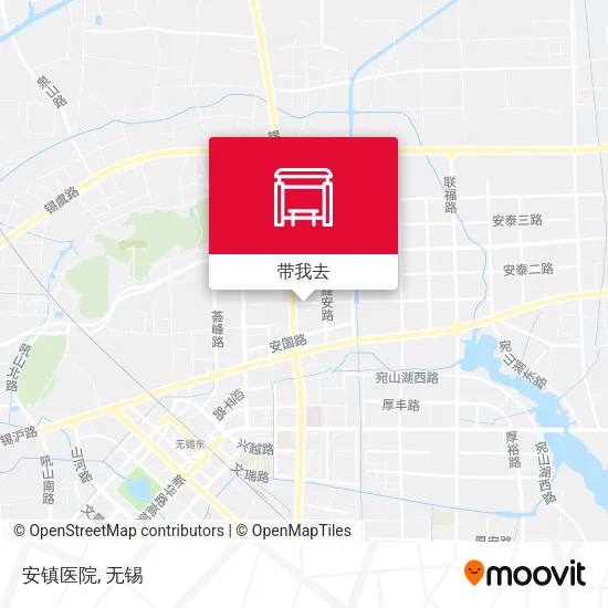 安镇医院地图