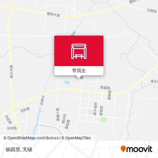 杨园里地图