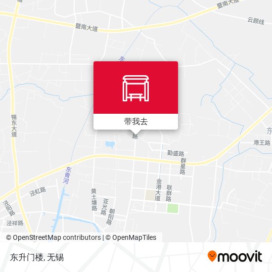 东升门楼地图