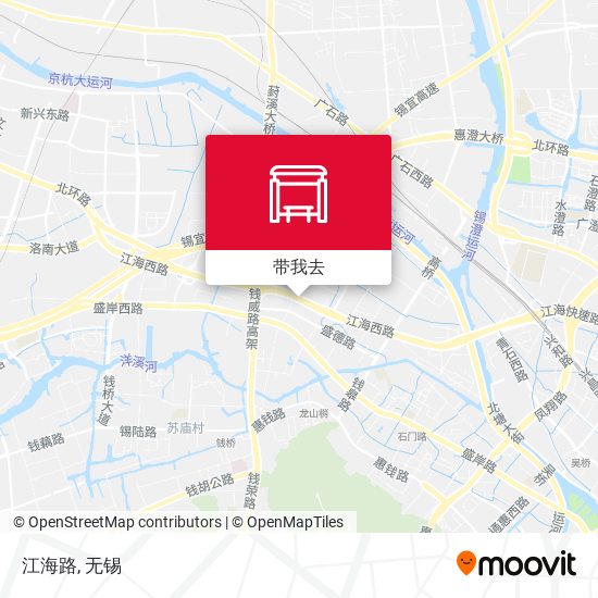 江海路地图