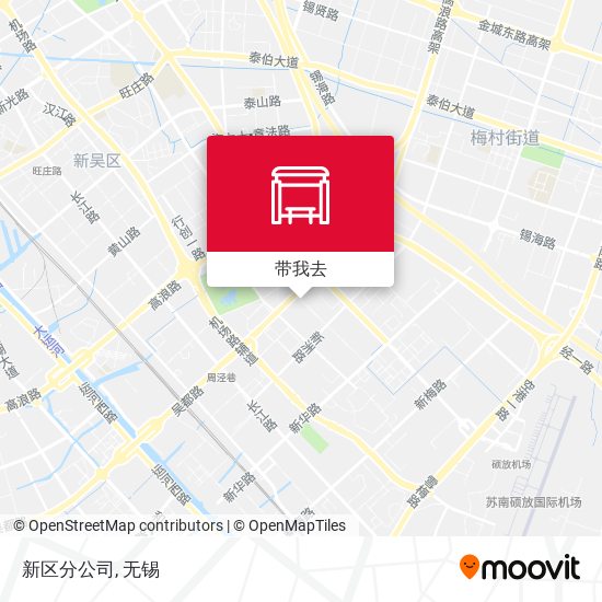 新区分公司地图