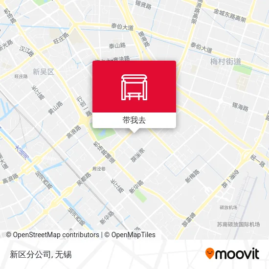 新区分公司地图