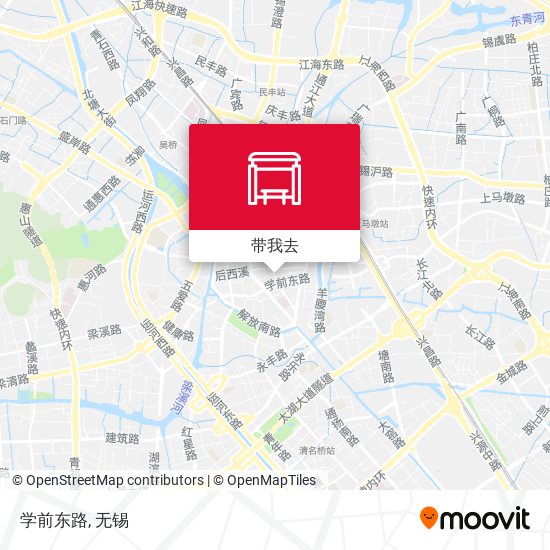 学前东路地图