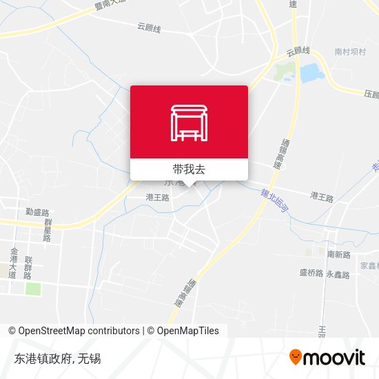 东港镇政府地图