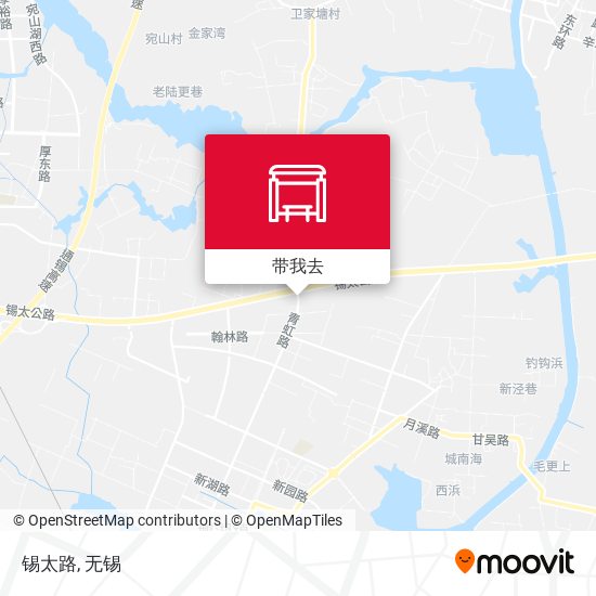 锡太路地图