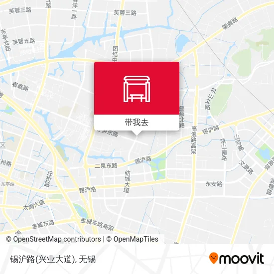 锡沪路(兴业大道)地图