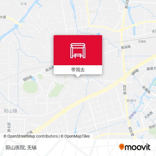 阳山医院地图